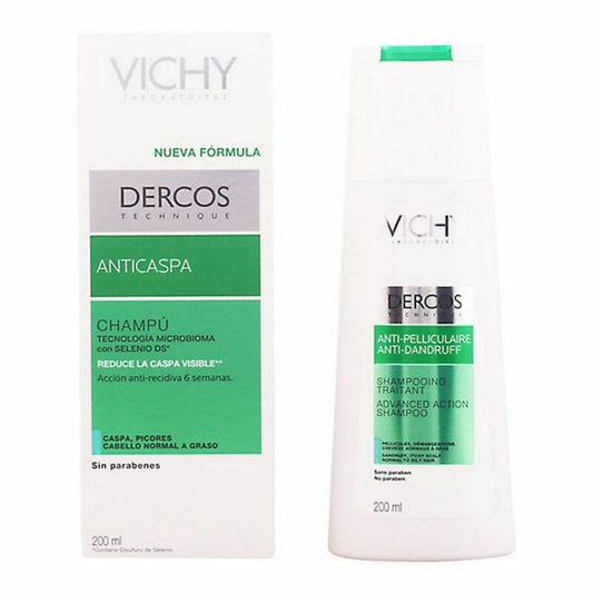 Vichy Dercos Anti-Dandruff Shampoo for Greasy Hair – 200 ml