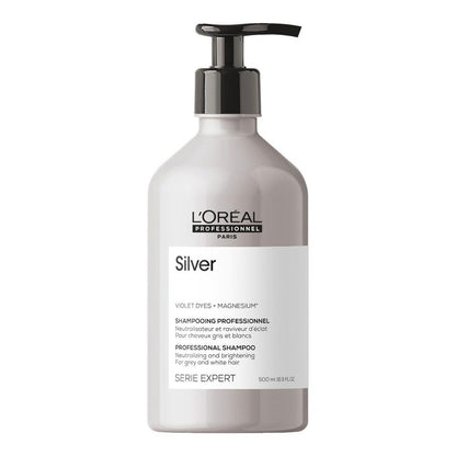 L'Oréal Professionnel Neutralising Shampoo  – Anti-Yellow for Grey & White Hair 500ML