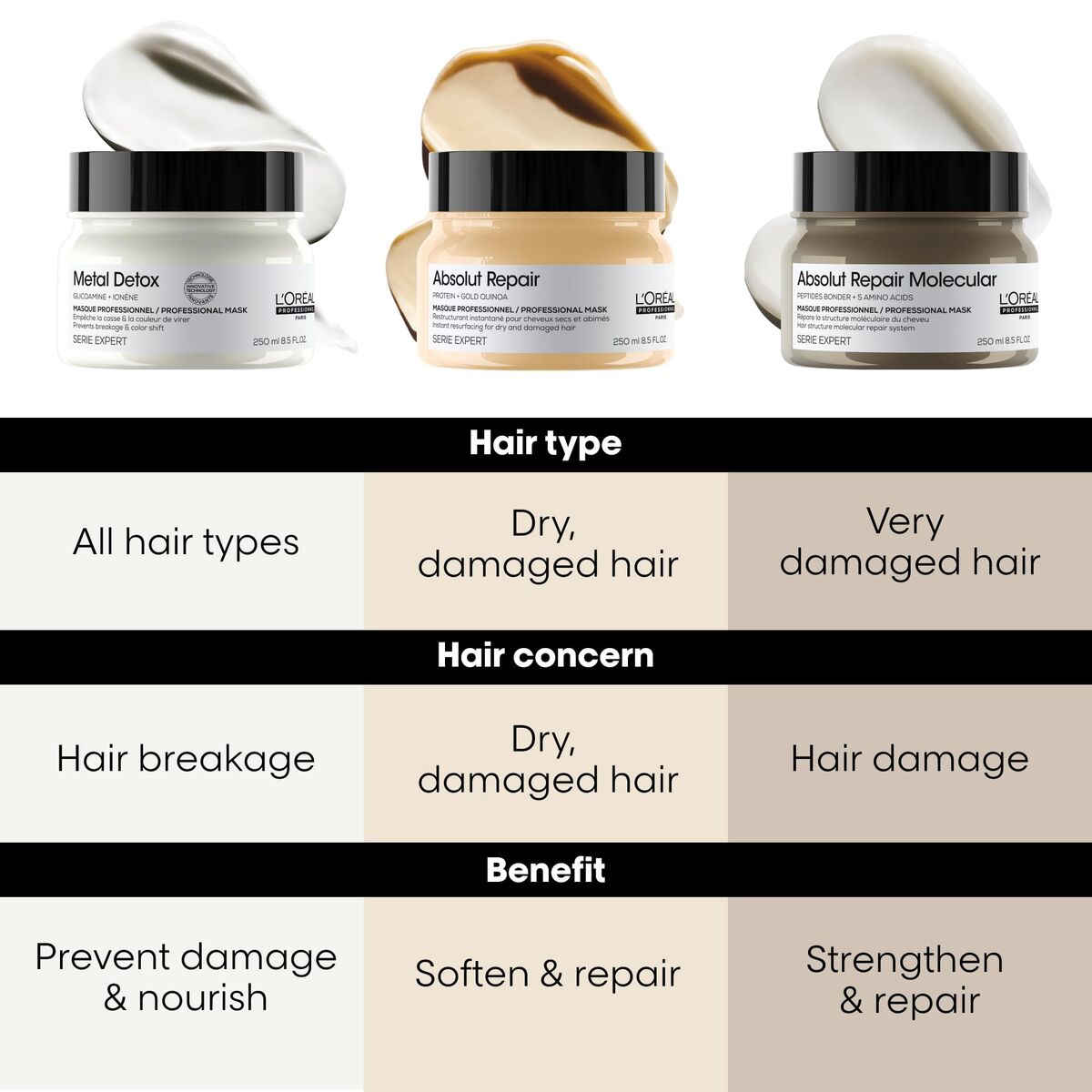 L'Oréal Professionnel Absolut Repair Day Cream 250 ml