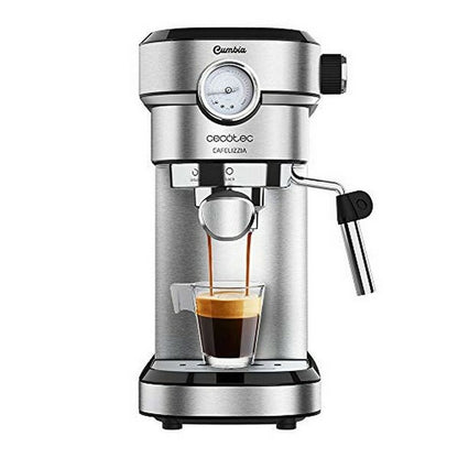 Cecotec Cafelizzia 790 Steel Pro — 20 Bar Manual Espresso Coffee Machine (1.2L)