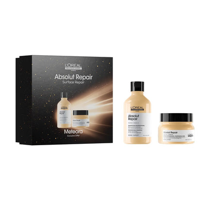 Hair Dressing Set L'Oréal Professionnel Paris Absolut Repair – Shampoo 300ml + Mask 250ml (2 Pieces)