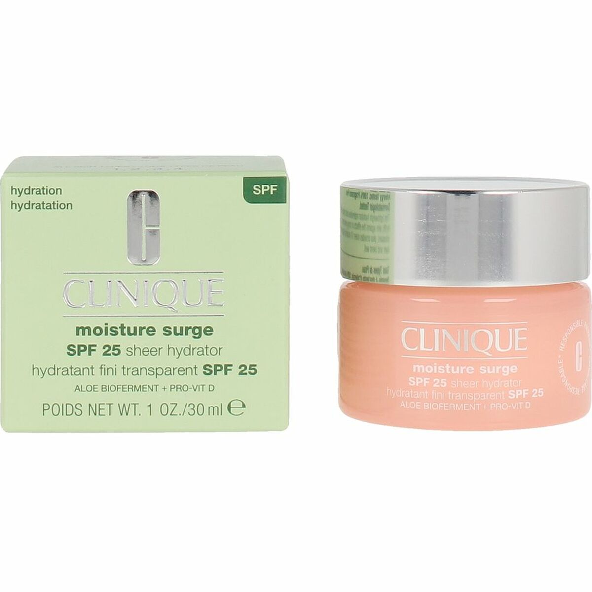 Clinique Moisture Surge Hydrating Facial Cream SPF 25 – 30 ml (Light)